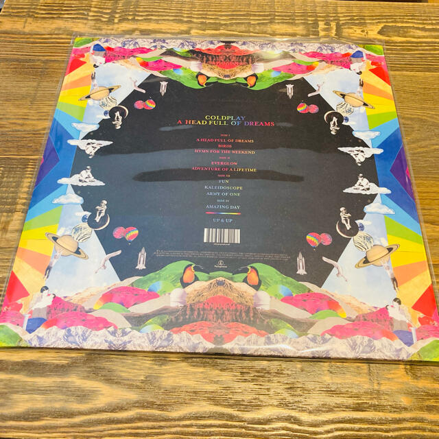 COLDPLAY / A HEAD FULL OF DREAMS / 2LP エンタメ/ホビーのエンタメ その他(その他)の商品写真