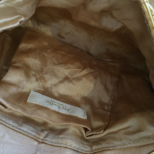 TOPKAPI(トプカピ)の元値1.2万♪トプカピ パーティーバッグ ゴールド Di  belo レディースのバッグ(クラッチバッグ)の商品写真