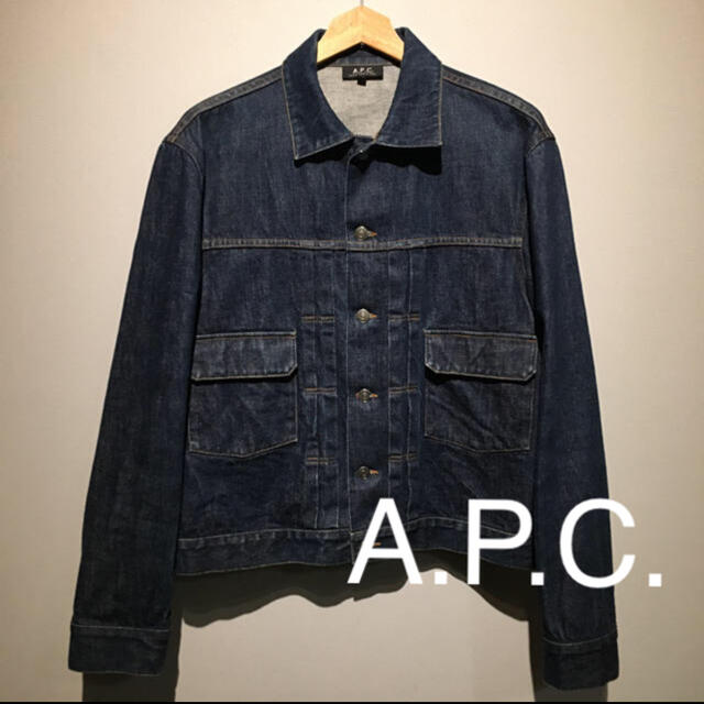 A.P.C(アーペーセー)のA.P.C デニムジャケット メンズのジャケット/アウター(Gジャン/デニムジャケット)の商品写真