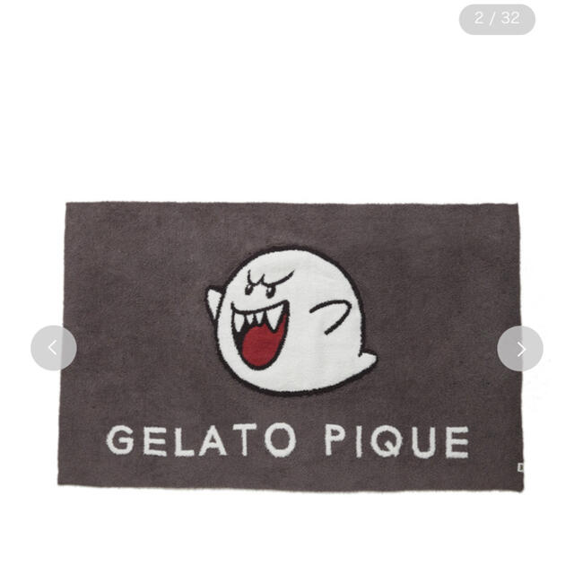 gelato pique(ジェラートピケ)のジェラートピケ ブランケット マリオコラボ キッズ/ベビー/マタニティのこども用ファッション小物(おくるみ/ブランケット)の商品写真