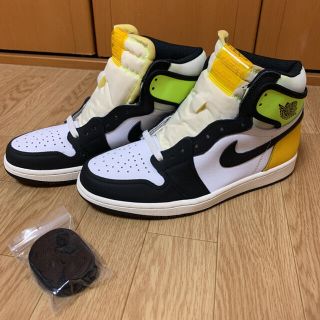 ナイキ(NIKE)のNIKE AIR JORDAN 1 HIGH OG VOLT GOLD(スニーカー)