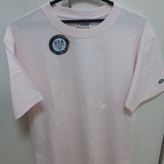 ディスカス(DISCUS)の【新品】DISCUS/ディスカスUSAコットンワンポイントTシャツMサイズPNK(Tシャツ/カットソー(半袖/袖なし))