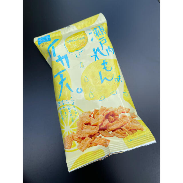 【まるか食品 瀬戸内れもん味 イカ天 】 日経トレンディご当地ヒット大賞受賞 食品/飲料/酒の食品(菓子/デザート)の商品写真