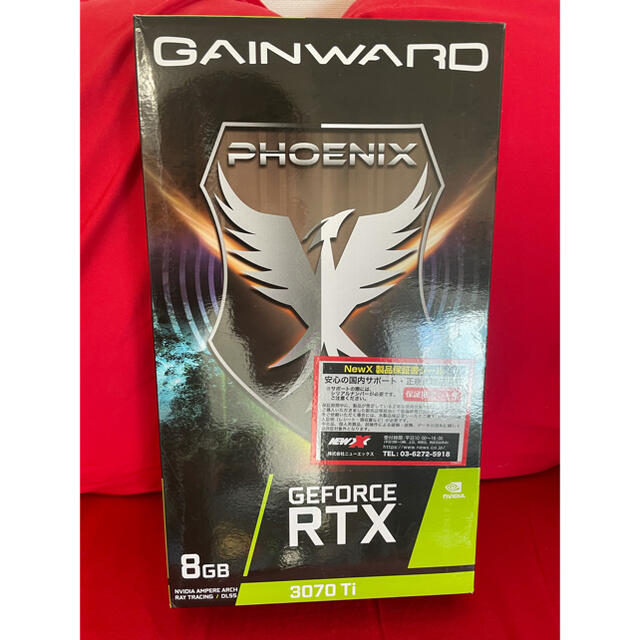 【日本産】 GAINWARD RTX3070Ti GeForce GAINWARD PCパーツ