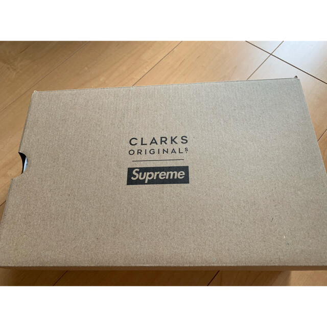 メンズsupreme×CLARKS ORIGINALSワラビー　26cm