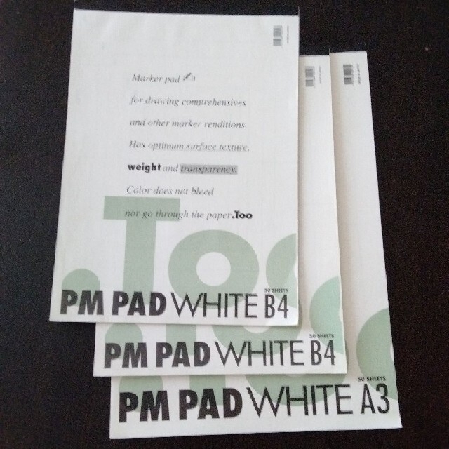 TOOLS(ツゥールズ)のソフィ様専用　PM PAD WHITE エンタメ/ホビーのアート用品(スケッチブック/用紙)の商品写真