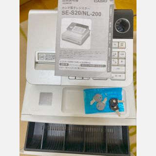 カシオ(CASIO)のカシオ  レジスター SE-S20/NL-20(店舗用品)