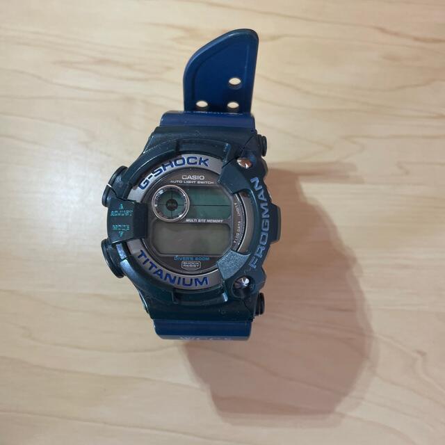 安心の関税送料込み G-SHOCK FROGMAN TITANIUM 青 9902