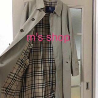 バーバリー(BURBERRY)の美品！BURBERRY ステンカラーコート ユニセックス(トレンチコート)