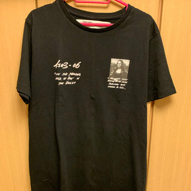 正規 19SS OFF-WHITE オフホワイト モナリザ  Tシャツトップス