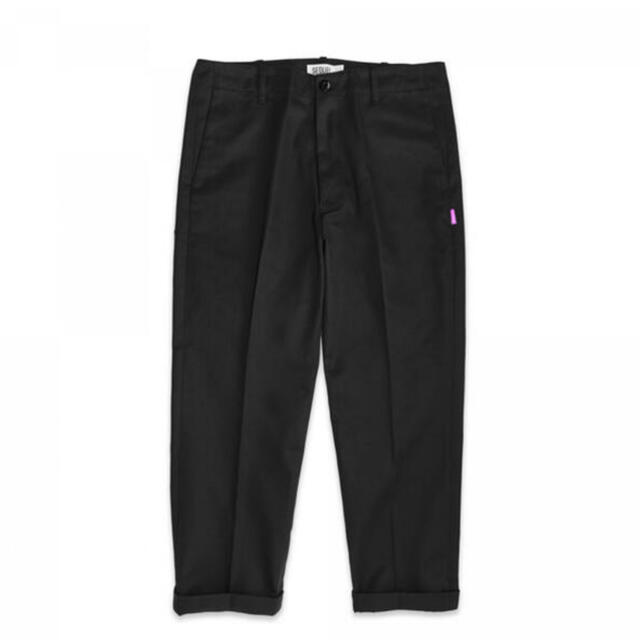 シークエル SEQUEL CHINO PANTS 21ss ブラック S - チノパン