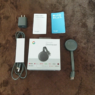 グーグル(Google)の Google Chromecast  GA00439-JP【箱なし】(映像用ケーブル)