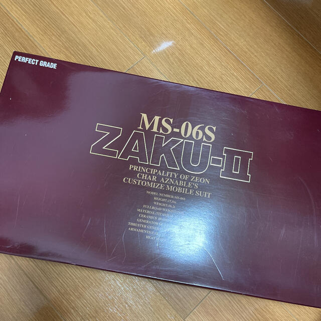 エンタメ/ホビーBANDAI パーフェクトグレード　ZAKU-II MS-06S