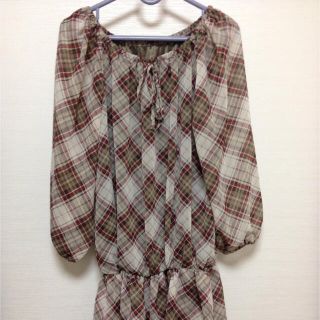 イング(INGNI)のシフォンカットソー(カットソー(長袖/七分))