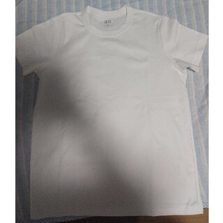 ユニクロ(UNIQLO)のユニクロ クルーネックTシャツ XL ホワイト(Tシャツ(半袖/袖なし))