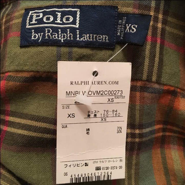 POLO RALPH LAUREN(ポロラルフローレン)のダグ付き ポロラルフローレンヴィンテージネルシャツ メンズのトップス(シャツ)の商品写真