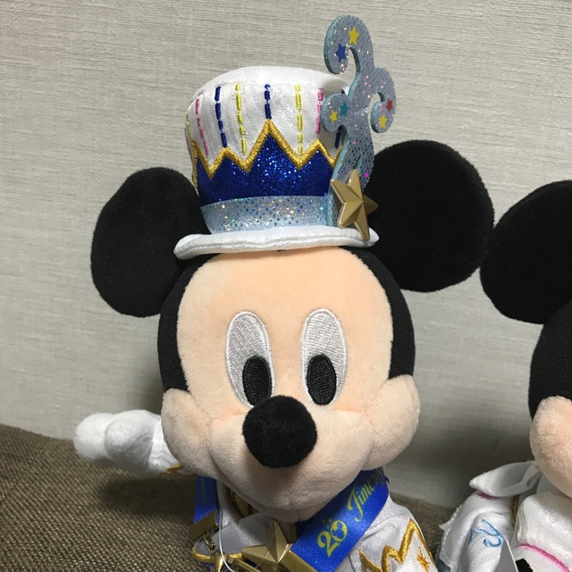 ディズニーシー 20周年 ミキミニ ペアぬいぐるみ❤︎