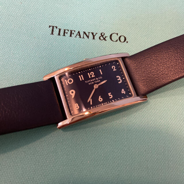 稼働中ご専用☆ティファニー　Tiffany　イーストウエストミニ　ウォッチ　腕時計