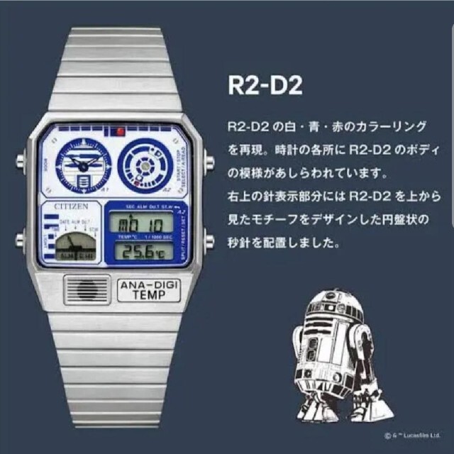 アナデジテンプ STARWARSモデル R2-D2