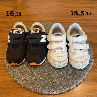 ニューバランス(New Balance)のキッズシューズ2点セット　15.5㎝　16㎝(スニーカー)