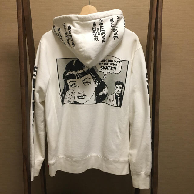 supreme×THRASHER 17ss hoodie