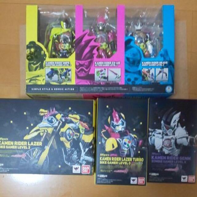 S.H.Figuarts 仮面ライダーエグゼイド 6点