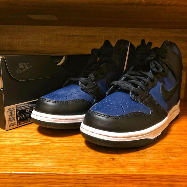 NIKE DUNK HI × FRAGMENT “MIDNIGHT NAVY”