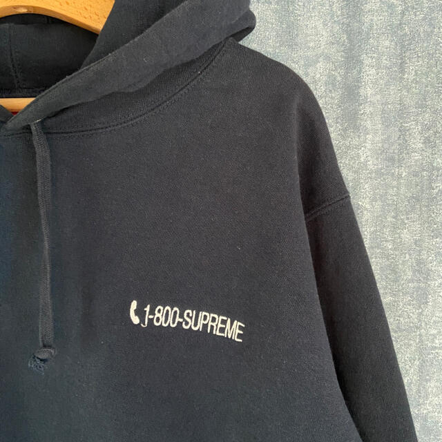 supreme 1-800 Hooded Sweatshirt シュプリーム　L