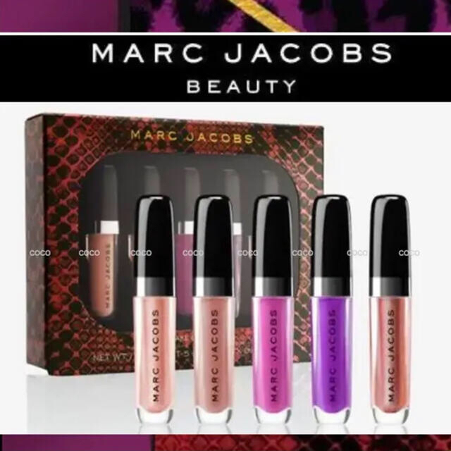 MARC JACOBSマークジェイコブス/リップグロス5点セット