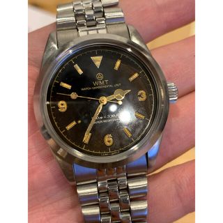 ロレックス(ROLEX)のWMT バラクーダ　ほぼ未使用　付属品完備(腕時計(アナログ))