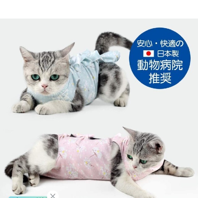 猫の服ピンクMサイズ ハンドメイドのペット(ペット服/アクセサリー)の商品写真