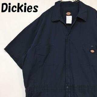 ディッキーズ(Dickies)のディッキーズ 半袖 つなぎ オールインワン ワークウェア ジャンプスーツ 2XL(サロペット/オーバーオール)