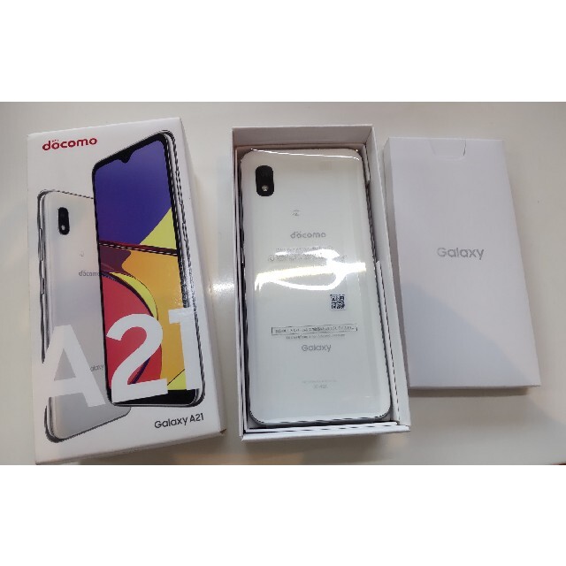 スマートフォン本体Galaxy A21(ホワイト) 新品未使用