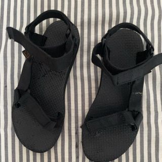 テバ(Teva)の定番　teva  ブラックサンダル(サンダル)