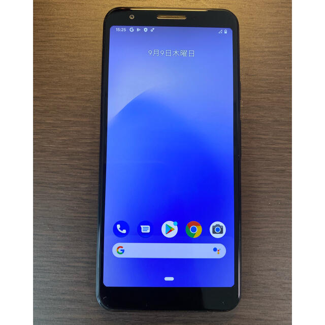 Google Pixel(グーグルピクセル)のsimフリー　グーグルピクセル3a ブラック　Googlepixel 3a スマホ/家電/カメラのスマートフォン/携帯電話(スマートフォン本体)の商品写真