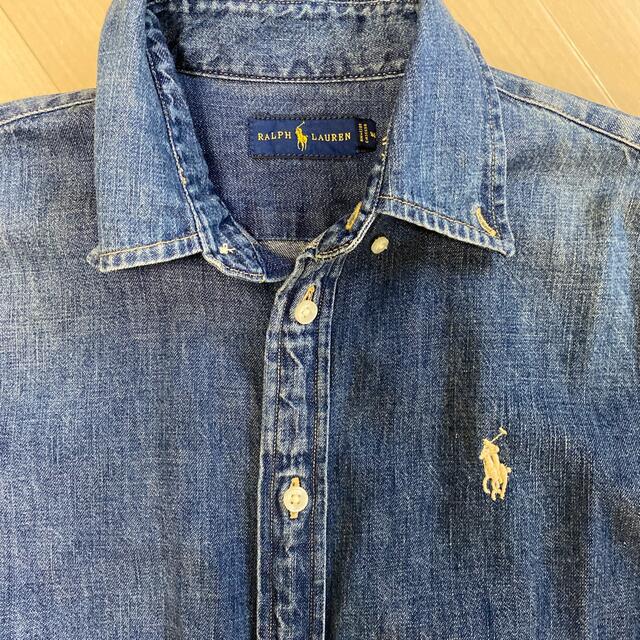 POLO RALPH LAUREN(ポロラルフローレン)のあんこ様専用！ラルフローレン デニムワンピ レディースのワンピース(ひざ丈ワンピース)の商品写真