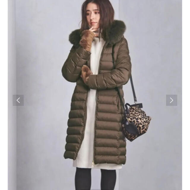 UNITED ARROWS ブルーフォックスファー ダウンコート fox | フリマアプリ ラクマ