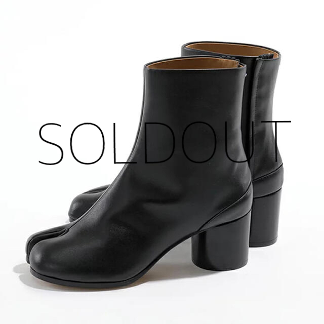 125555円 38 足袋ブーツ MARGIELA ショートブーツ MAISON 6cmヒール