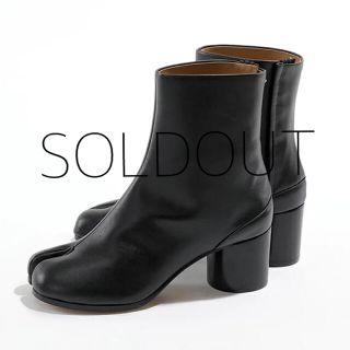 マルタンマルジェラ(Maison Martin Margiela)のMAISON MARGIELA 38 足袋ブーツ 6cmヒール ショートブーツ(ブーツ)