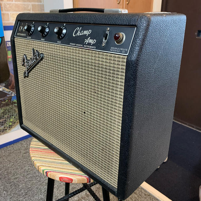 Fender(フェンダー)のVintage Fender CHAMP 1966 BLACK FACE 楽器のギター(ギターアンプ)の商品写真