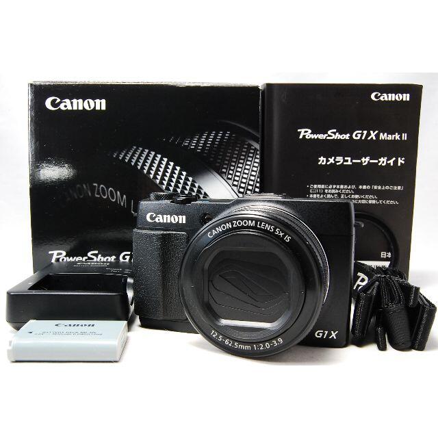 Canon(キヤノン)のCanon PowerShot G1 X Mark II スマホ/家電/カメラのカメラ(コンパクトデジタルカメラ)の商品写真