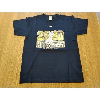 マジェスティック(Majestic)の埼玉西武ライオンズ 栗山巧 Tシャツ 2000安打 プロ野球 Sサイズ(スポーツ選手)