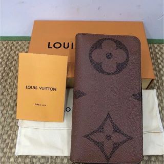 ルイヴィトン(LOUIS VUITTON)のルイヴィトン ジッピーウォレット モノグラムジャイアント(財布)