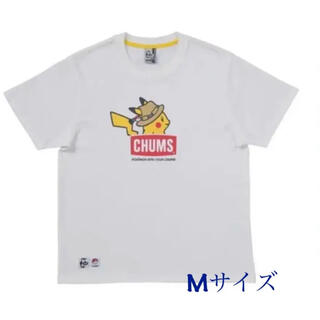 チャムス(CHUMS)のチャムス　ポケモン　ピカチュウ　Tシャツ　Mサイズ(Tシャツ/カットソー(半袖/袖なし))