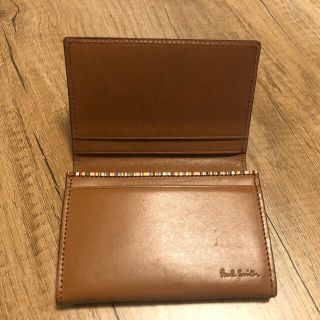 ポールスミス(Paul Smith)のPaulSmith オールドレザー 名刺入れ(名刺入れ/定期入れ)