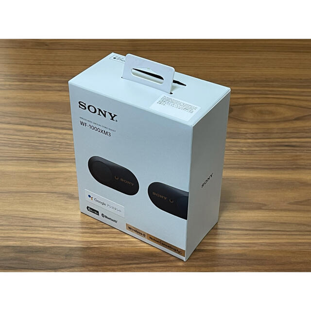 SONY(ソニー)のWF-1000XM3 BM ブラック スマホ/家電/カメラのオーディオ機器(ヘッドフォン/イヤフォン)の商品写真