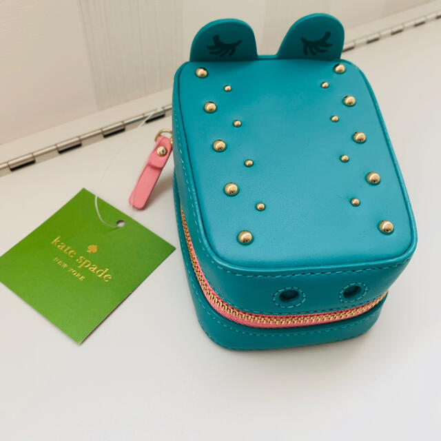 kate spade new york(ケイトスペードニューヨーク)のケイトスペード ポーチ 小物入れ 新品未使用 動物 アニマル レディースのファッション小物(ポーチ)の商品写真