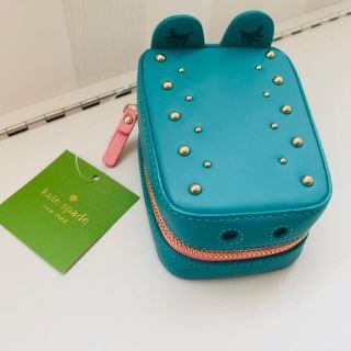 ケイトスペードニューヨーク(kate spade new york)のケイトスペード ポーチ 小物入れ 新品未使用 動物 アニマル(ポーチ)