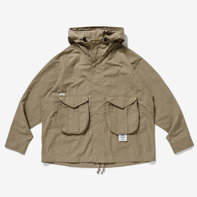 WTAPS 21AW SBS LS ベージュ L オンライン購入 納品書付き