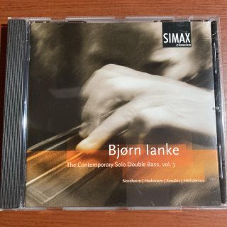 ▲【希少】ビョルン・イアンケ　Bjorn Ianke　Bass, Vol.3(クラシック)